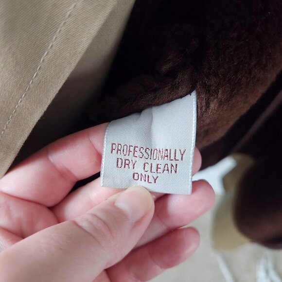 Botany 500 Tan Removable Lining Trench Coat - Picture 5 of 12